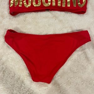 Moshino red bikini